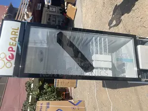 236litres PVC-316 Display Pearl Singledoor Glass Fridge