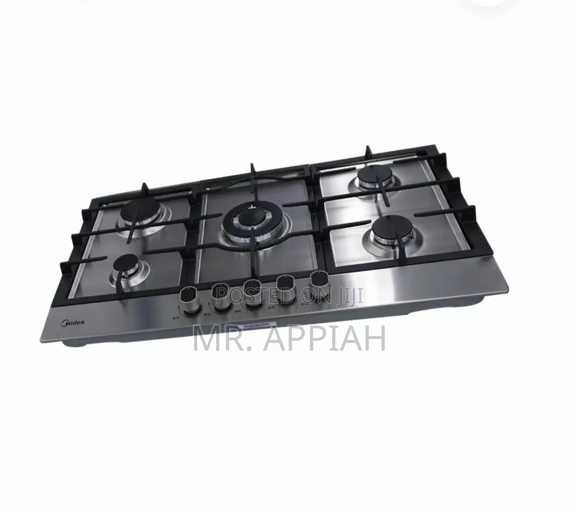 Order Authentic Midea 90G50ME 90cm 5 Gas Cooker(Gray).