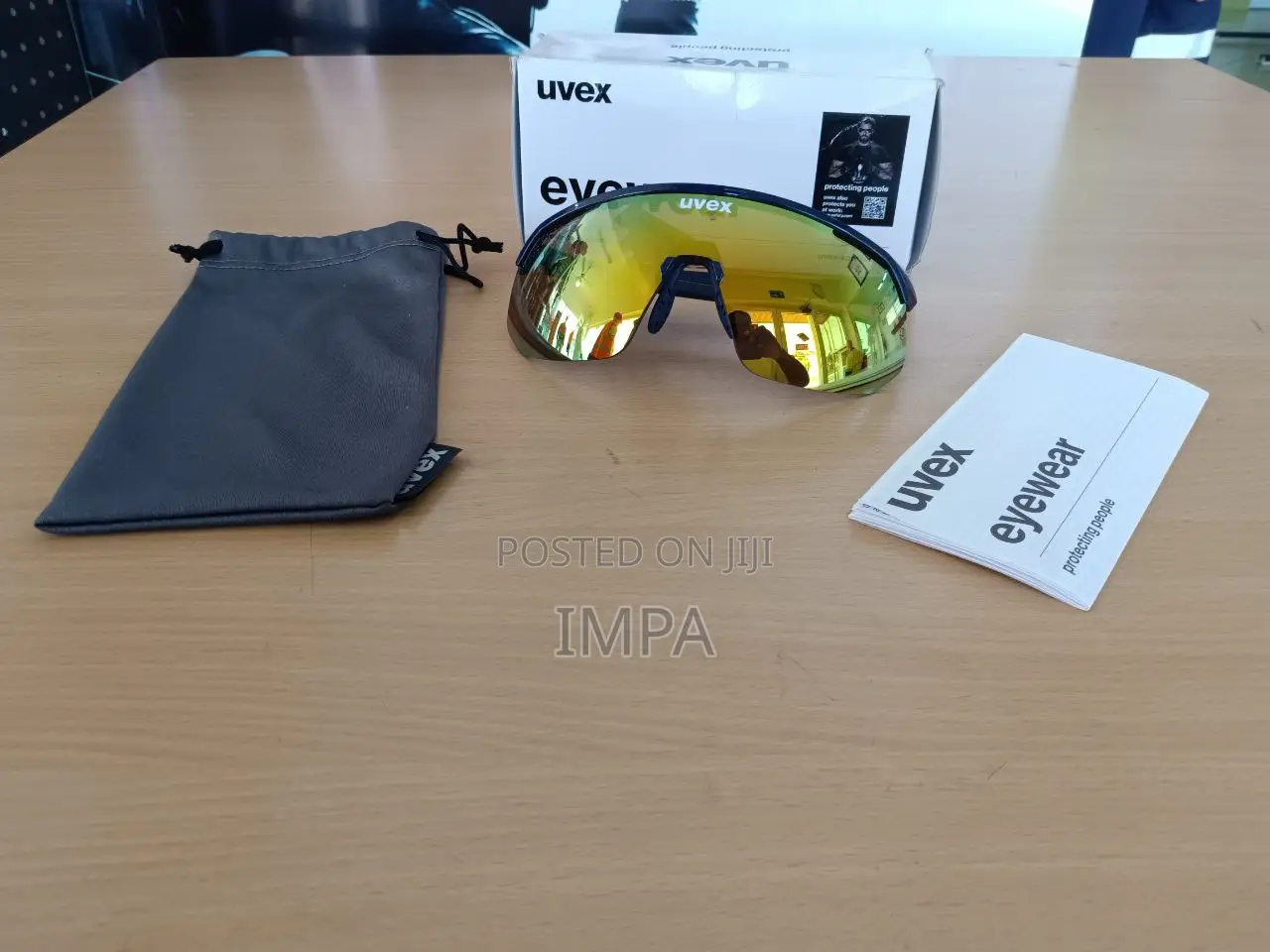 Uvex Supravision Mirror. Yellow/Cat.3 P/N: S5330464416