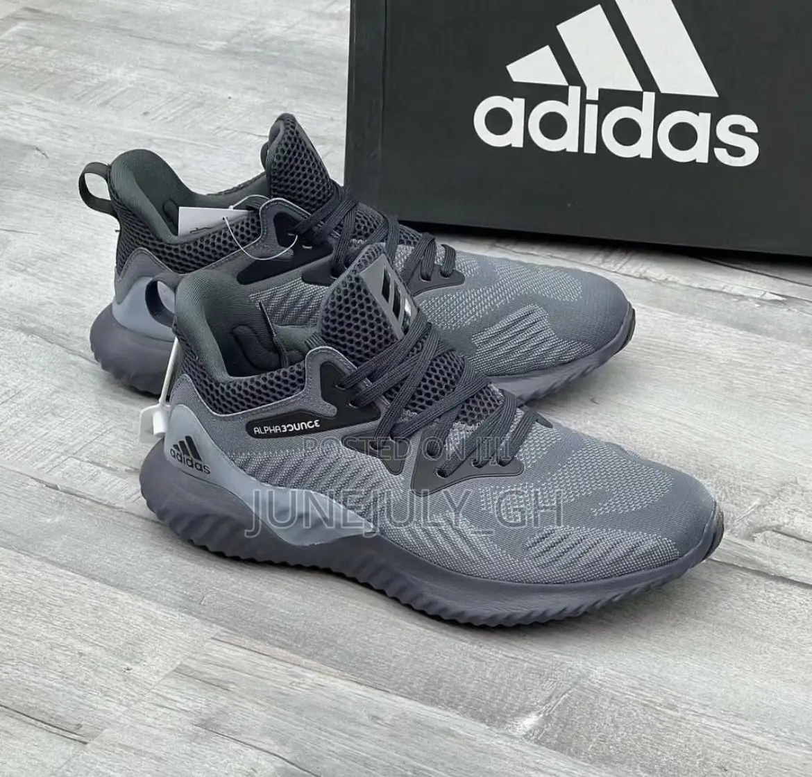 Ash Adidas Alpha Bounce Sneakers