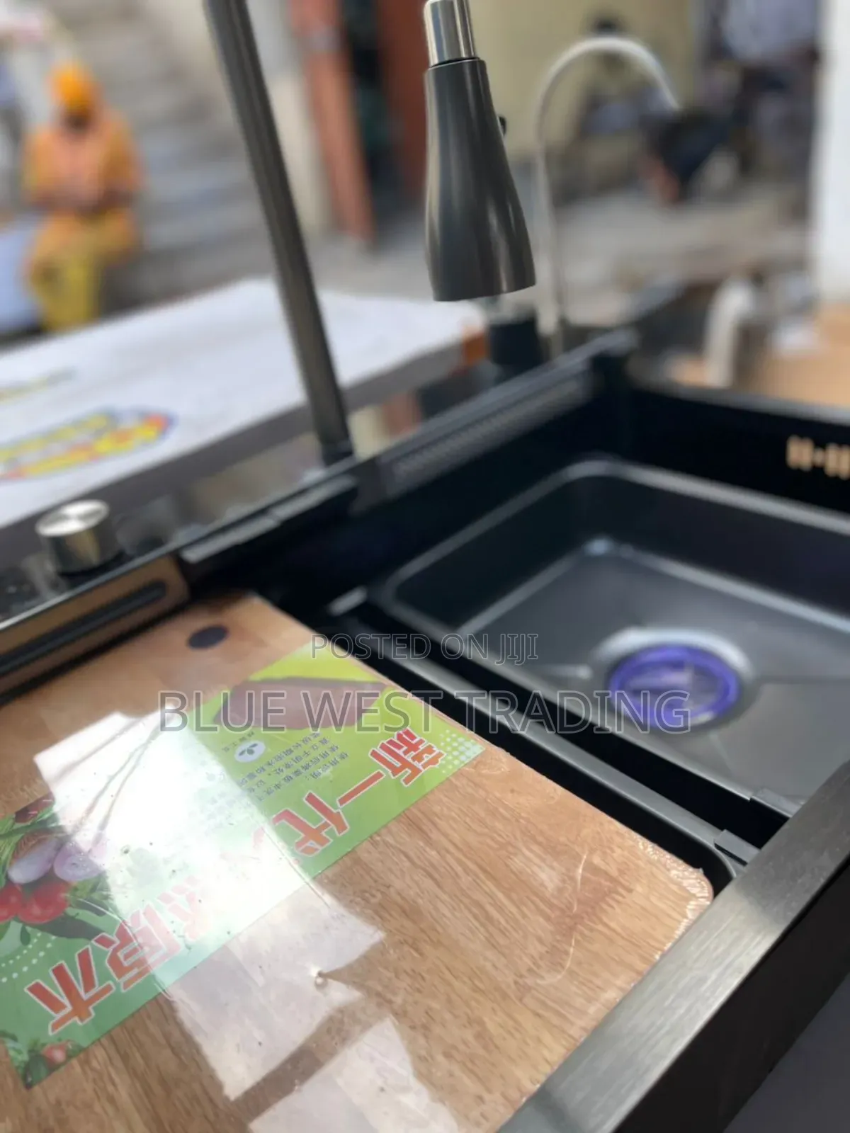 Smart LED Waterfall Sink in Accra Metropolitan Plumbing