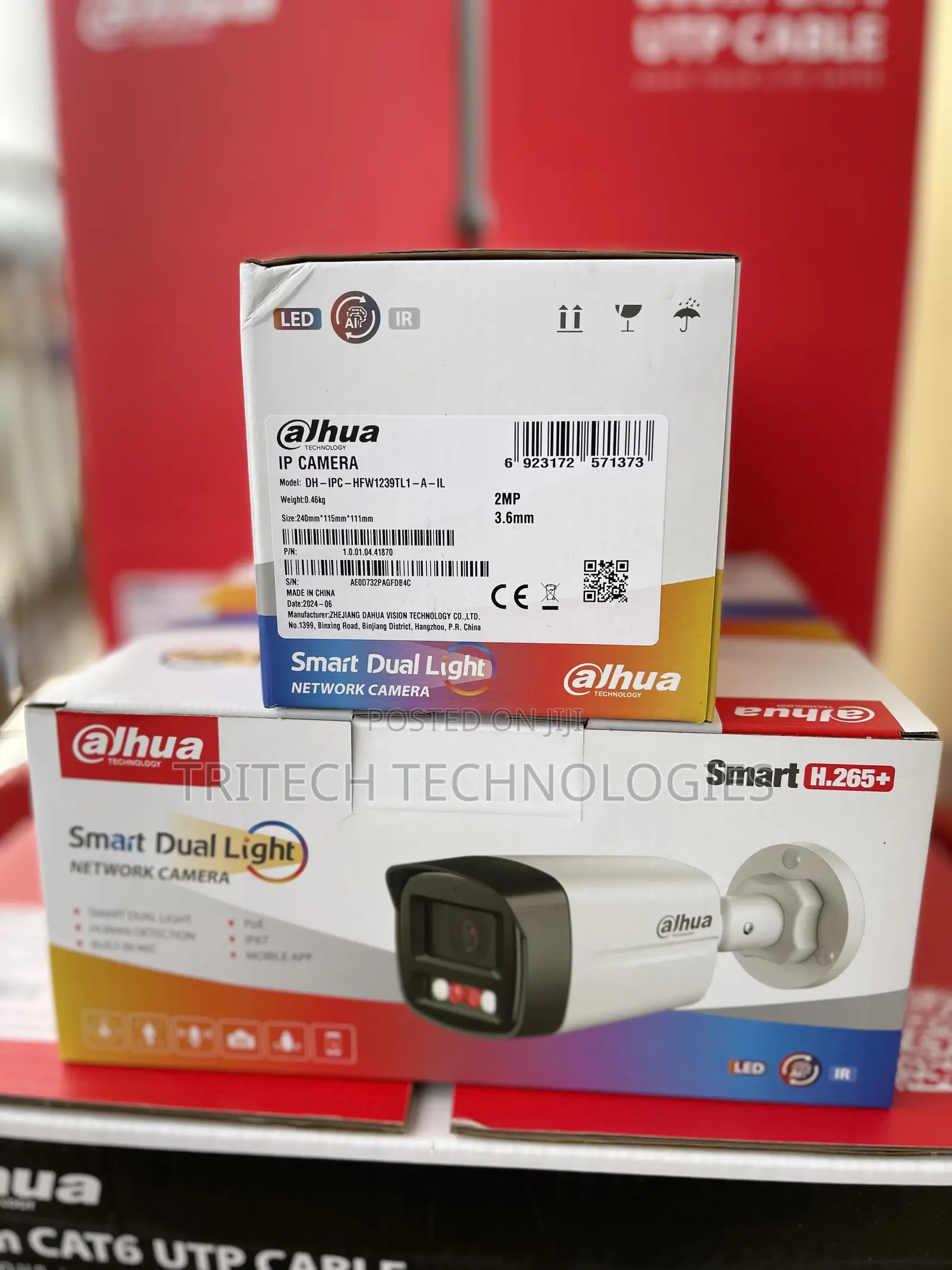 Dahua IP Camera 4mp Full Color With Audio Bullet