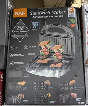 RAF Sandwich Maker (7 in 1) 750W