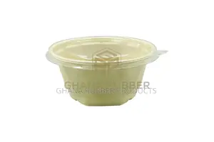 Bagasse Diamond Bowls + Lids 850ml (300pcs)