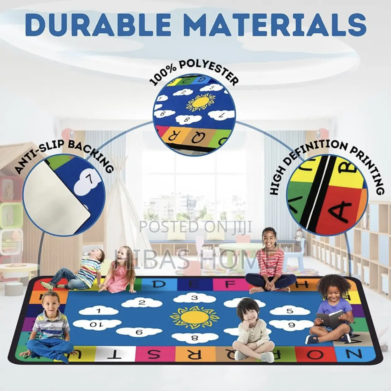 Classroom Carpet Carpet for Classroom for School 120x180cm