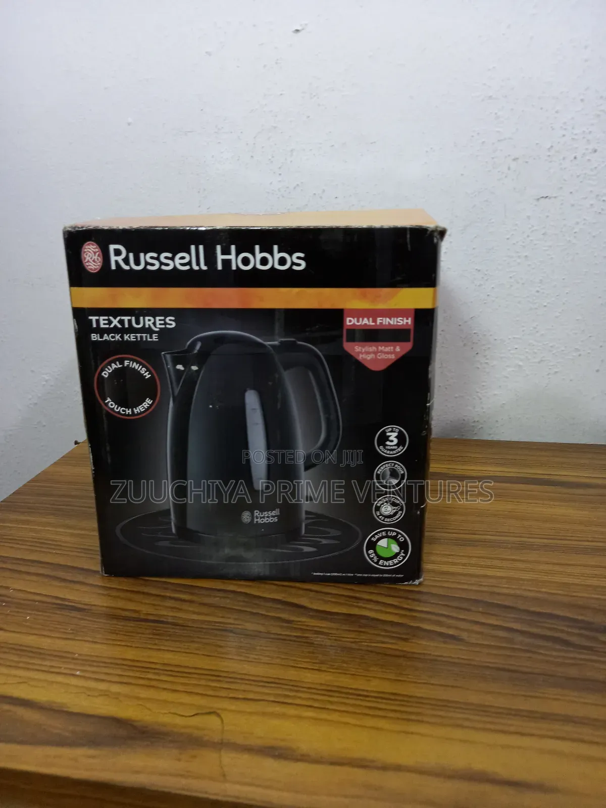 1.7l Russell Hobbs Textured Kettle From Uk 
