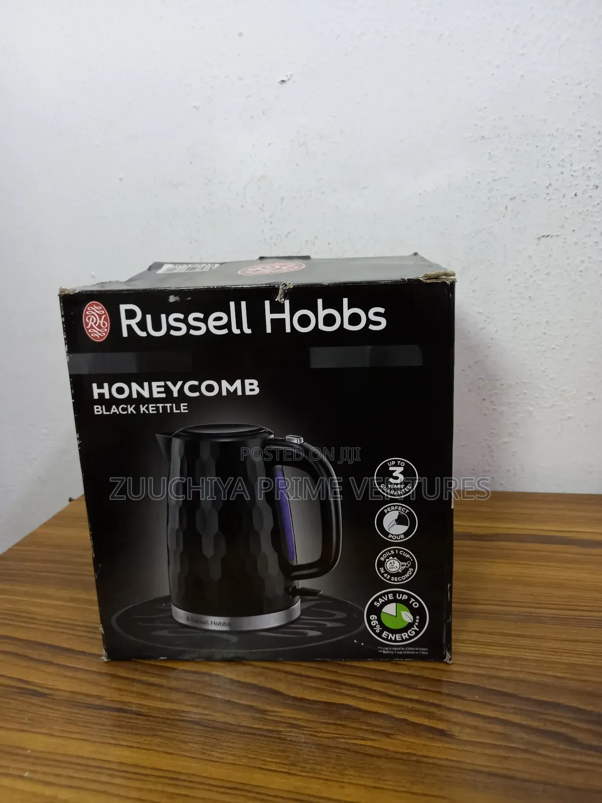 1.7l Russell Hobbs Honeycomb Kettle From Uk 