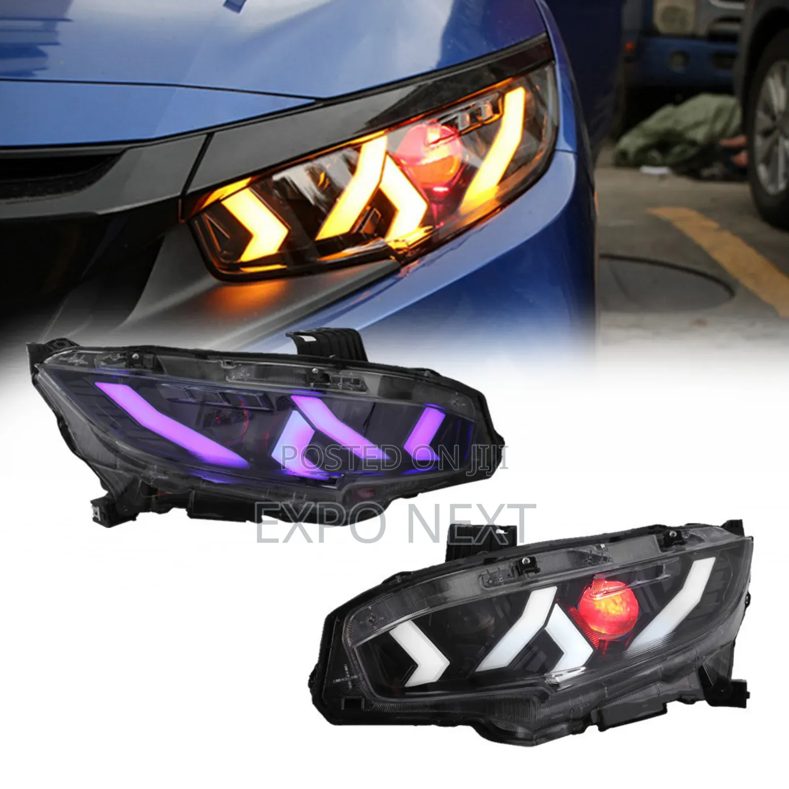 Civic Head Lights Led 2016-2020