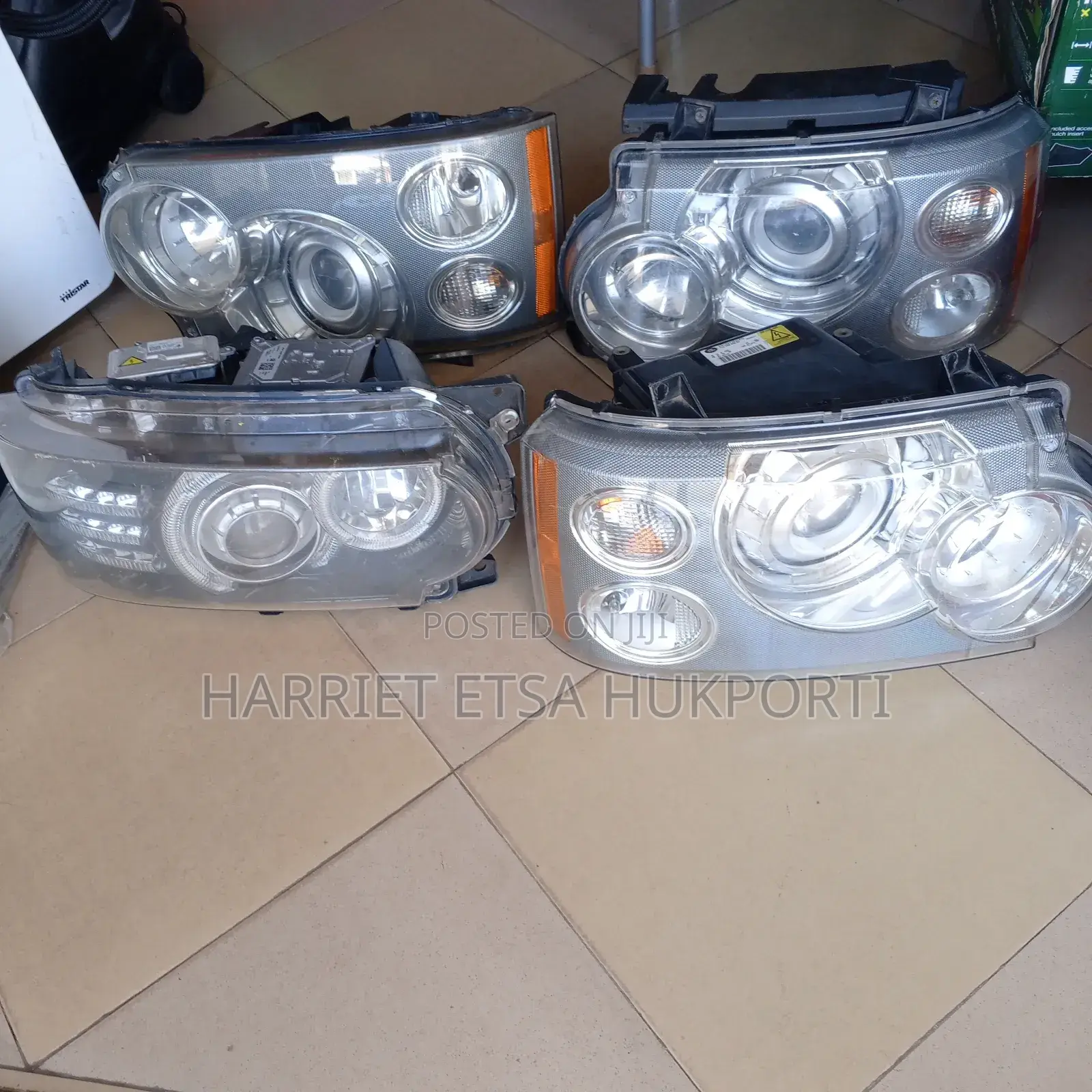 Used Singles Land Rover Headlights From Uk(Read Description