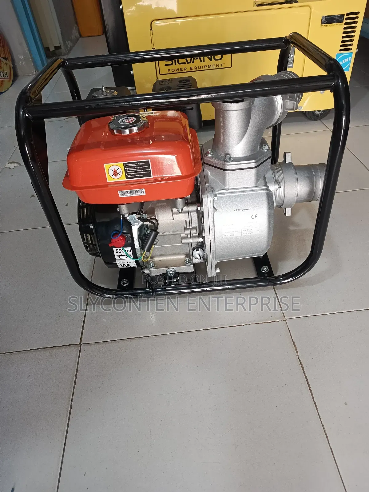 Leo 6.5hp Water Pump (Petrol Engine)