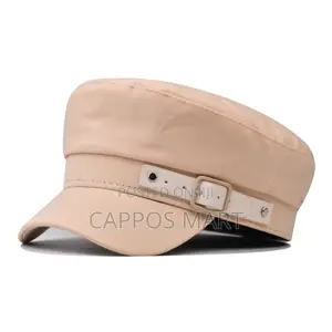 Unisex Cotton Beret/ Captain/ Baker Boy Cap