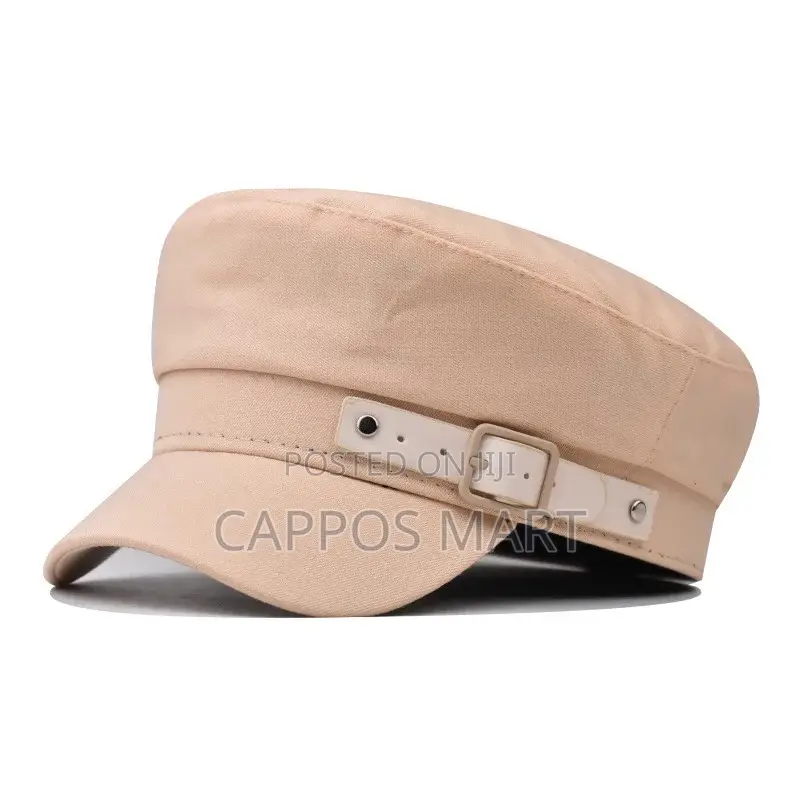 Unisex Cotton Beret/ Captain/ Baker Boy Cap
