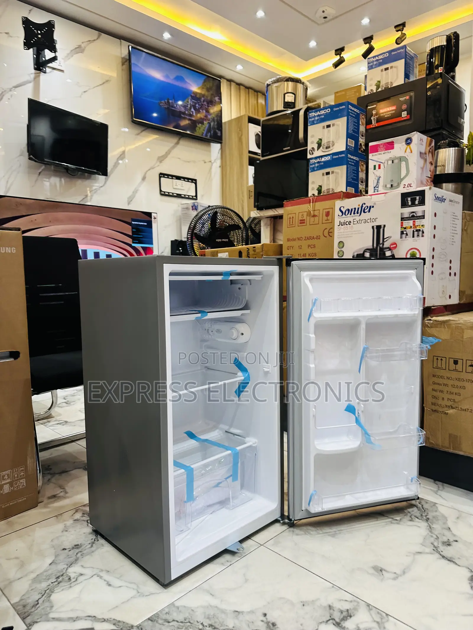 Tempered Glass Sliding Table Top Pearl Grey Color