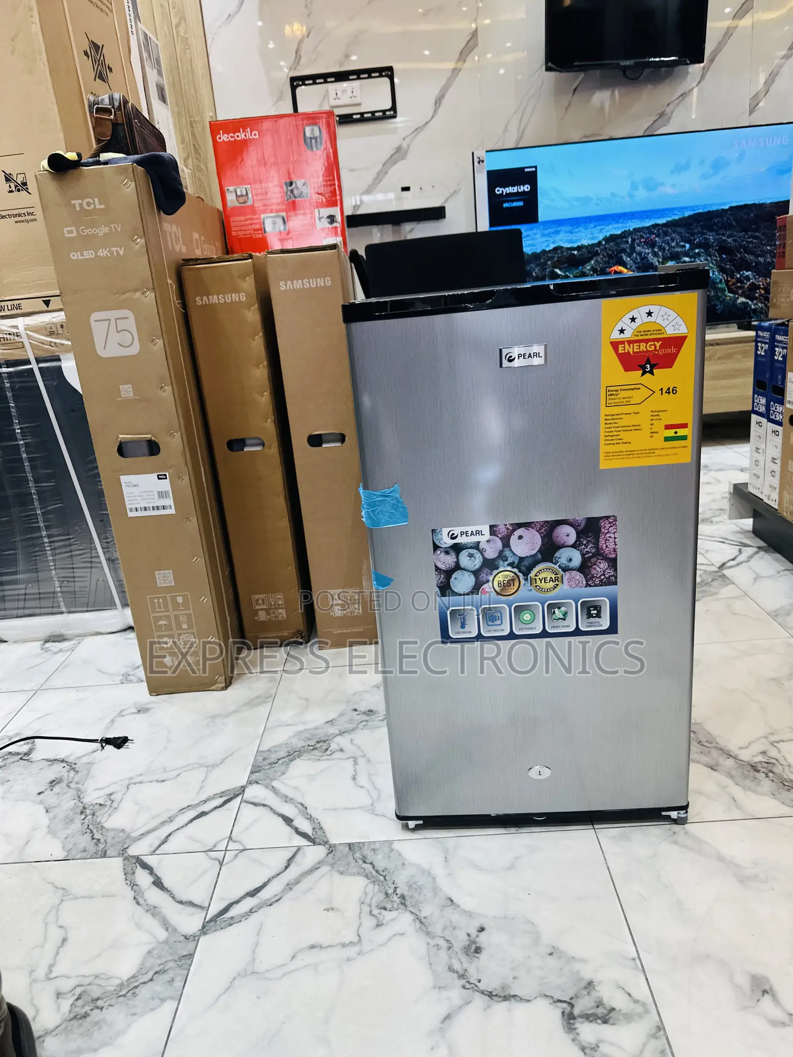 Improving Quality Pearl PF-111H Tank Top Fridge