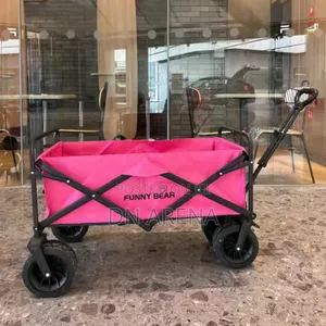 Collapsible Folding Wagon Cart With Wheels