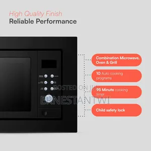 25liter Built-in Microwave With Grill From Cookology, UK