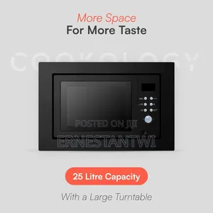 25liter Built-in Microwave With Grill From Cookology, UK