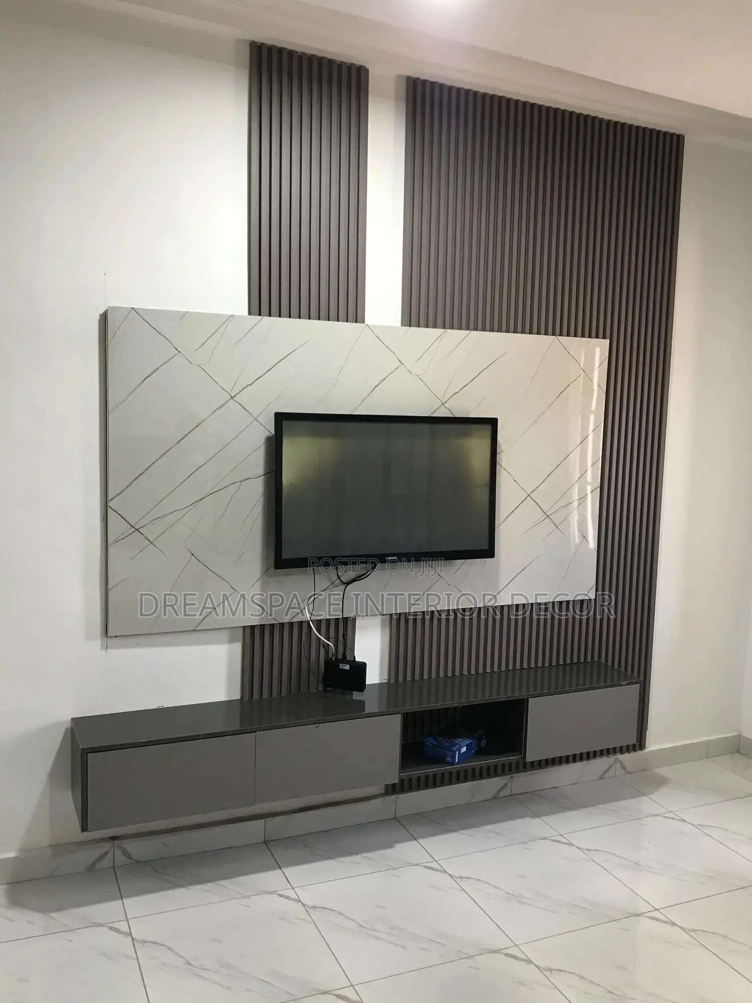 Tv Area Design(Modern Type) at Affordable Price