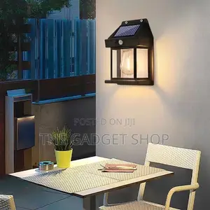 Solar Wall Light With Photocell