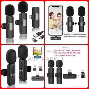 Phone Mics for iPhone Type C Android