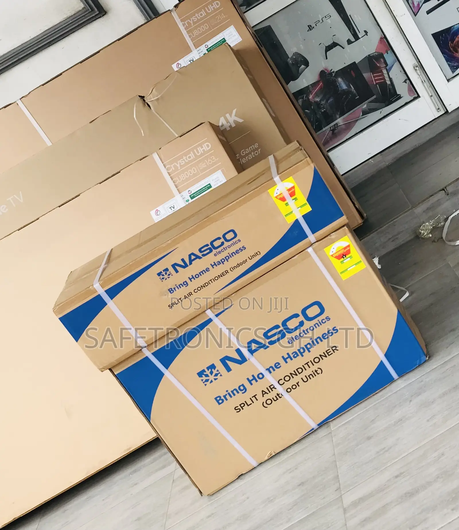 Get Auto Swing Nasco 1.5 Split R410 Gas Horsepower Ac