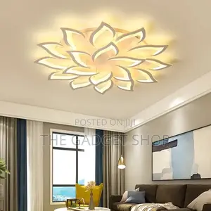 80cm 10 Flowers Ceiling Light