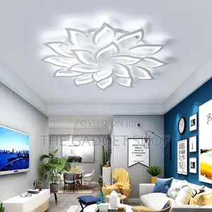 80cm 10 Flowers Ceiling Light
