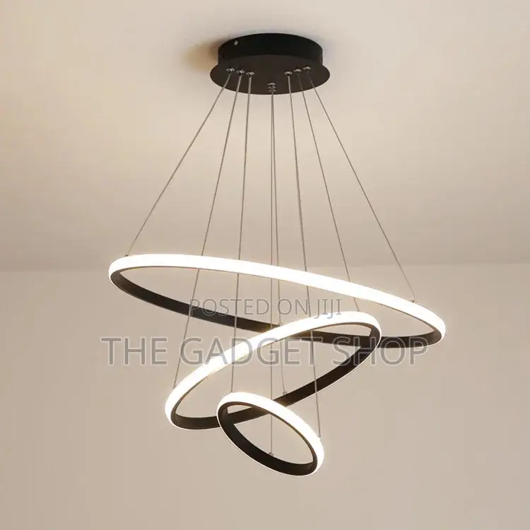 3 Rings Chandelier 80w