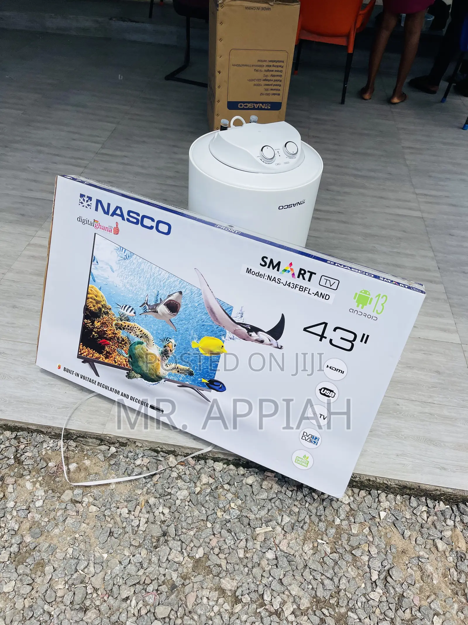 Quality Yet Affordable Nasco 43” Full HD Smart Television