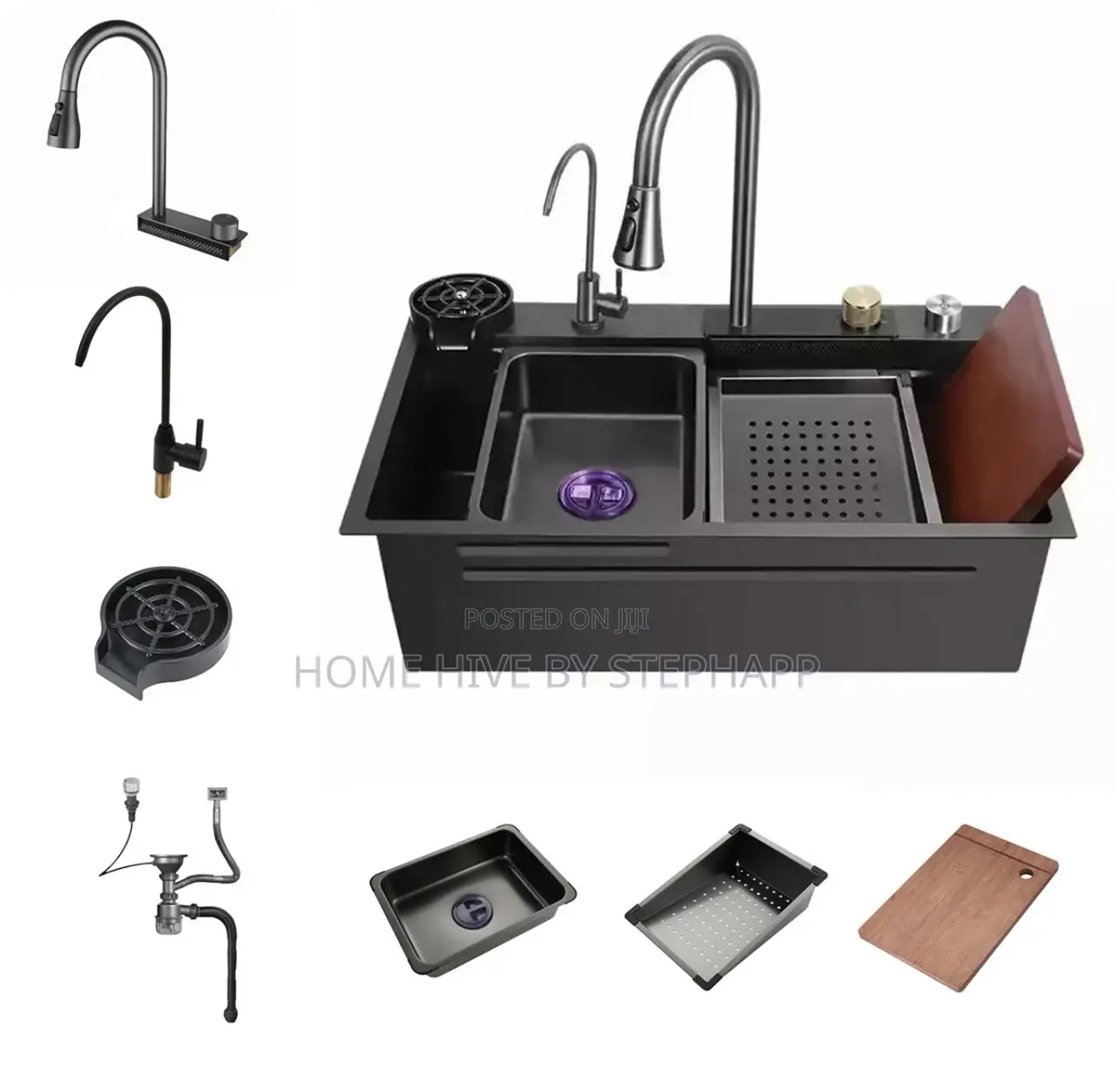 Ultra-Modern Multifunction Smart Kitchen Sink
