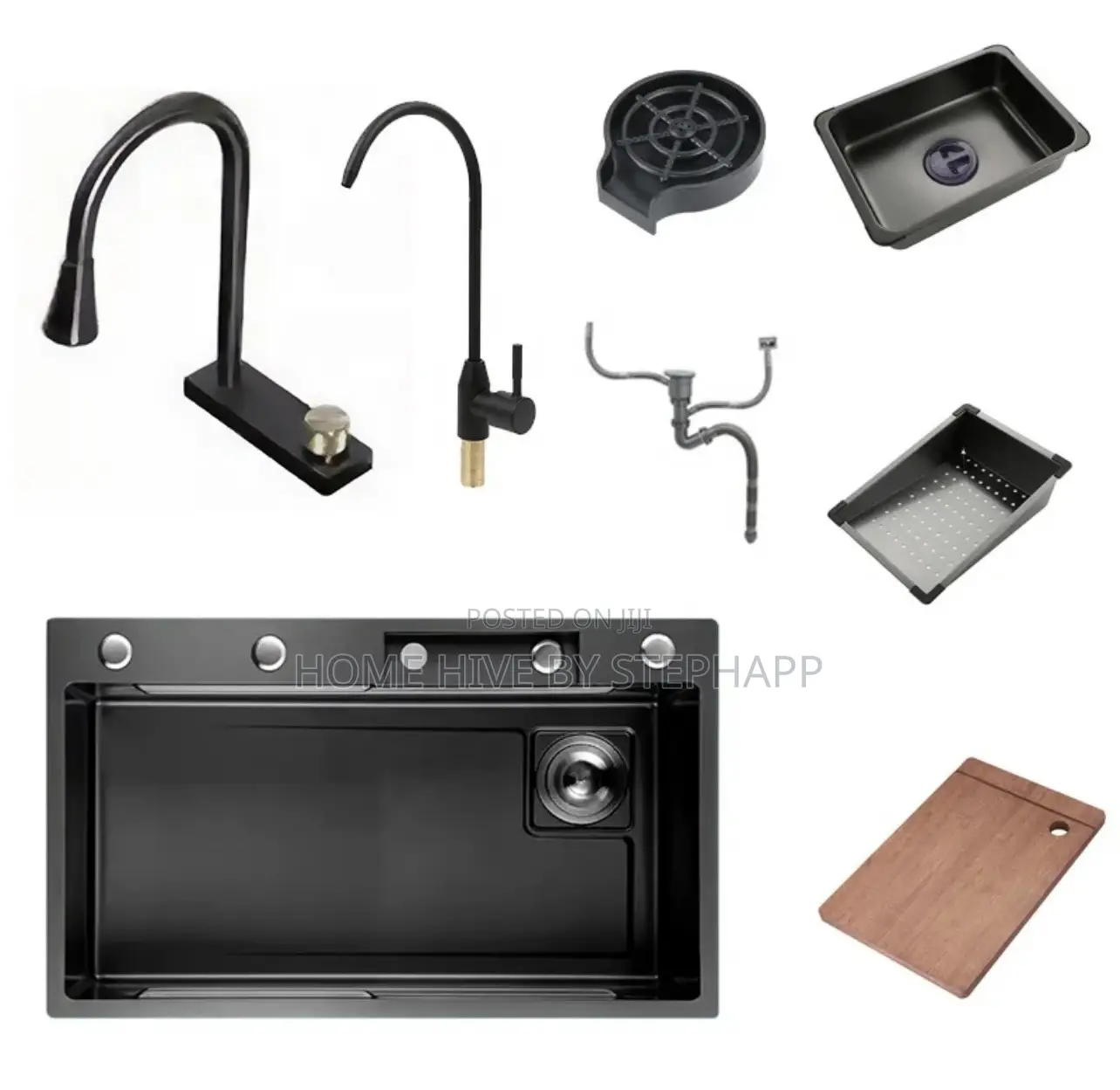 Ultra-Modern Multifunction Smart Kitchen Sink