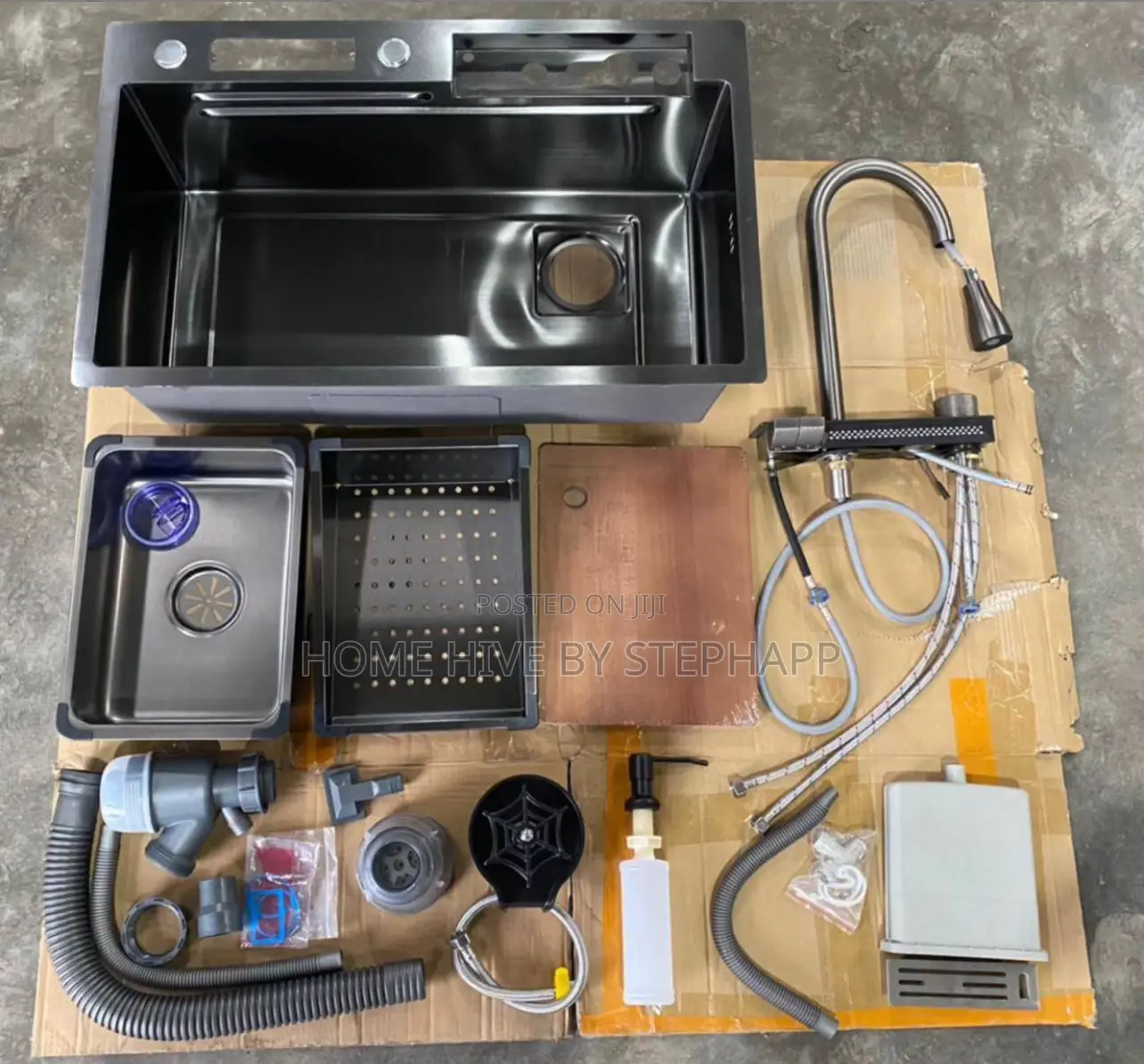 Ultra-Modern Multifunction Smart Kitchen Sink