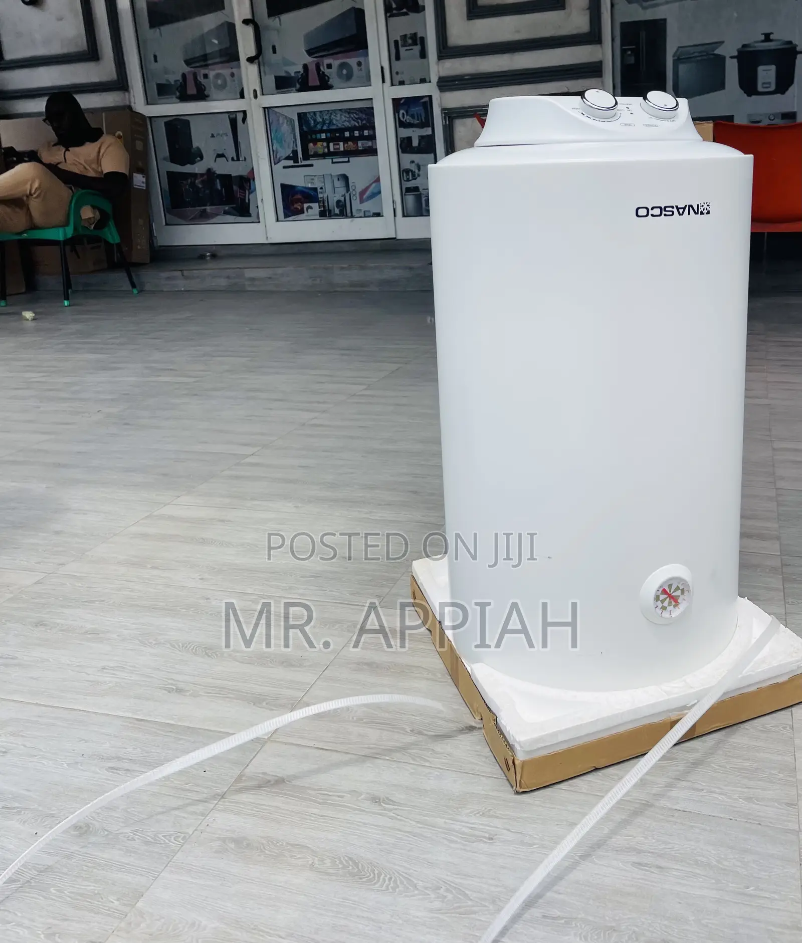 Order Affordable Nasco 50L Electric Water Heater(White)