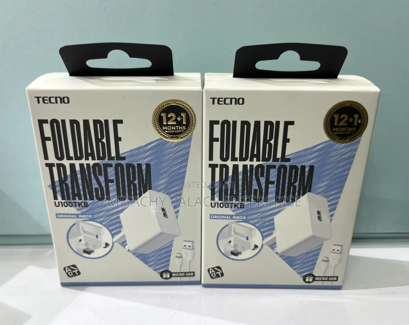 Original Tecno Usb Charger