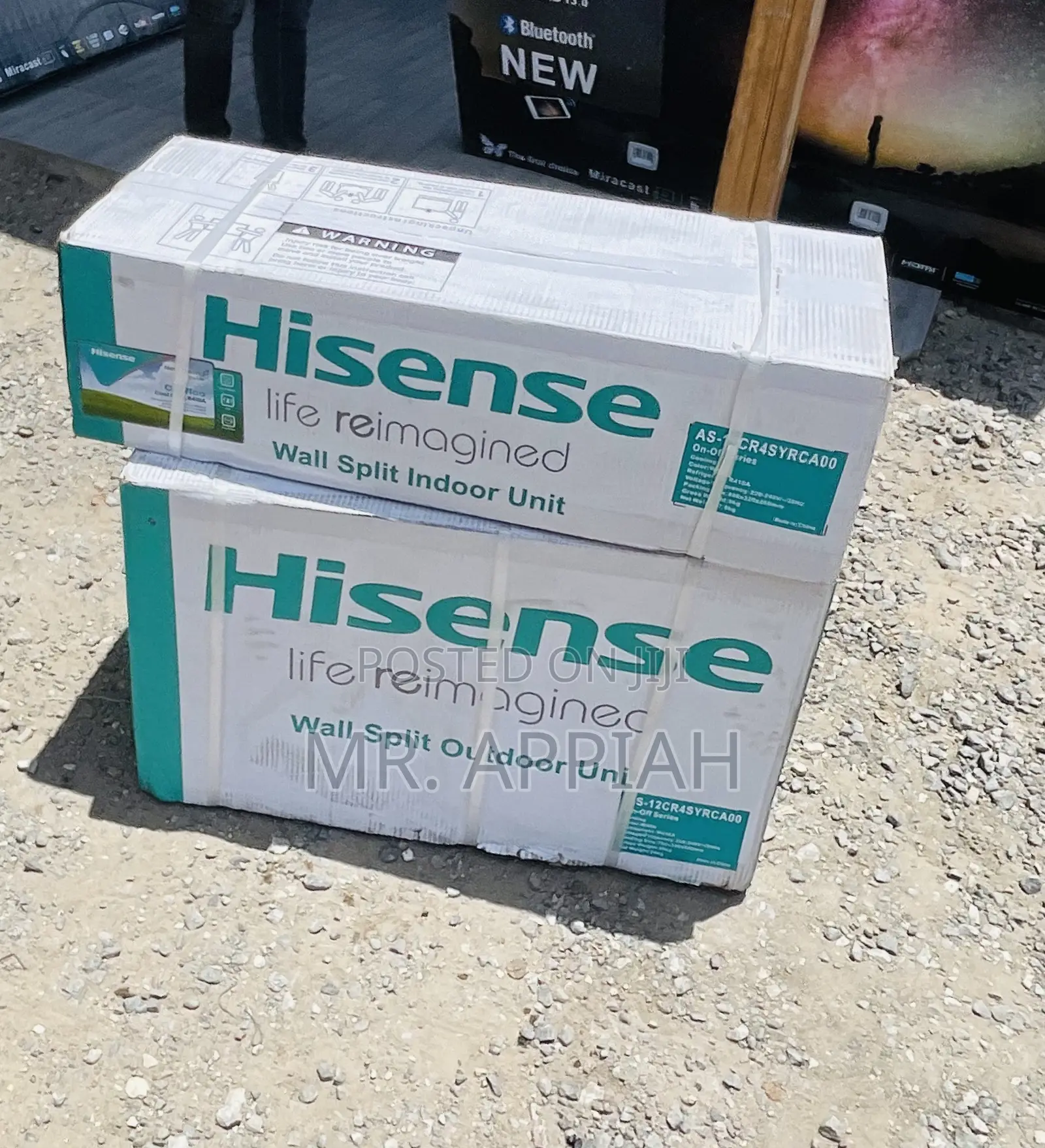 Classic Hisense 2.5hp Non Inverter Air Conditioner.