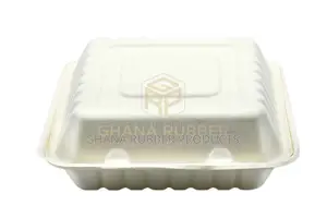 Bagasse Meal Box 9" (200pcs)