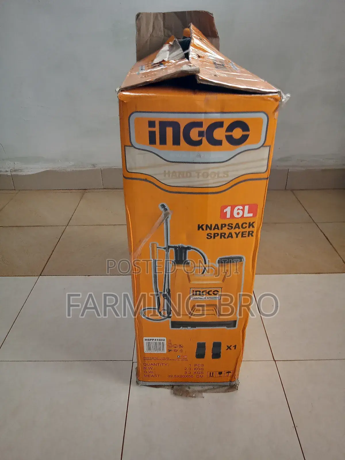 Ingco 16l Knapsack Spraying Machine