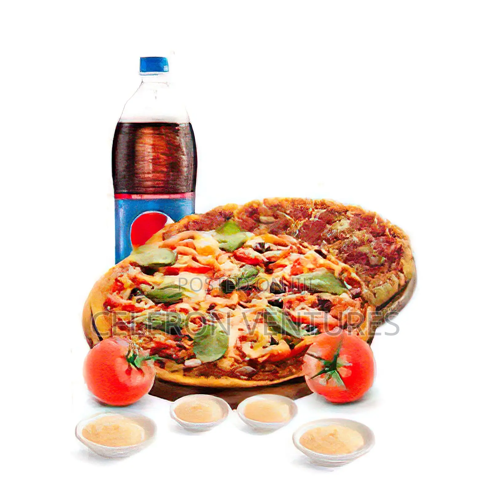 Pizza and Drink Oversea Orders