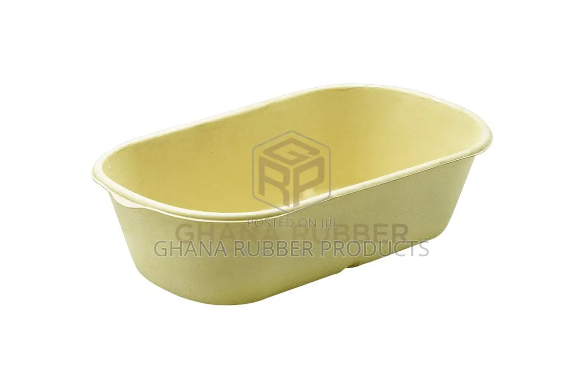 Bagasse Oval Bowls + Lids 1000ml (500pcs)