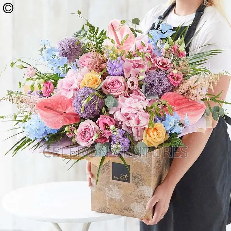 Flower Order to Families and Clients Overseas