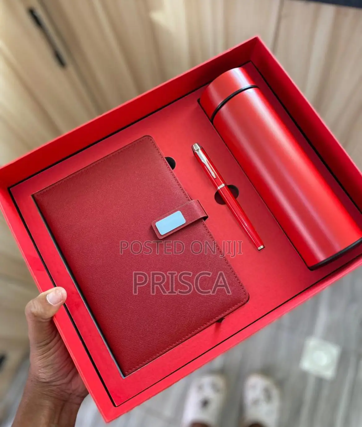 Notepad With 300ml Bottle