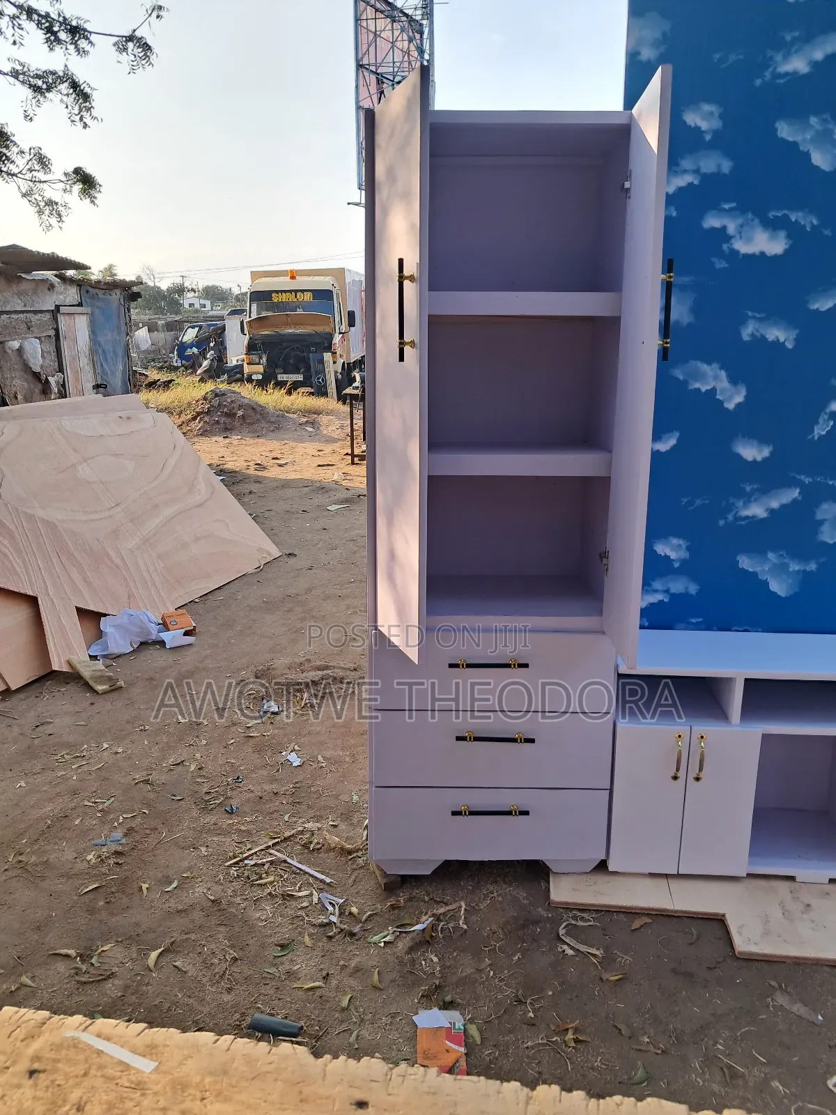 Quality Single Wardrobe ( Payment After Delivery)