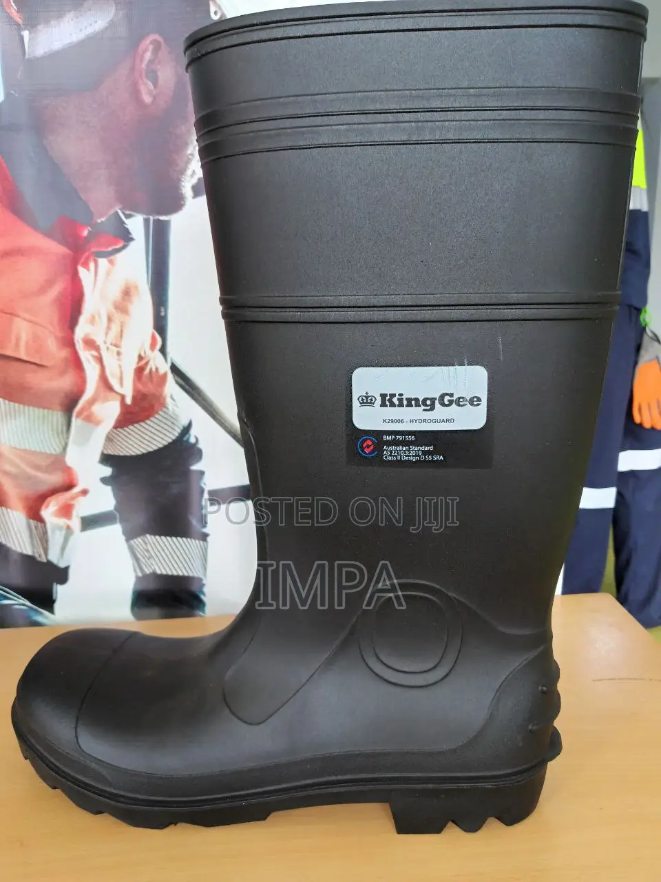 Kinggee Hydroguard Safety Gumboot Steel Toe