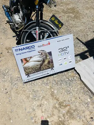 Sealed in Box Nasco 32” Led Electric Satellite Television