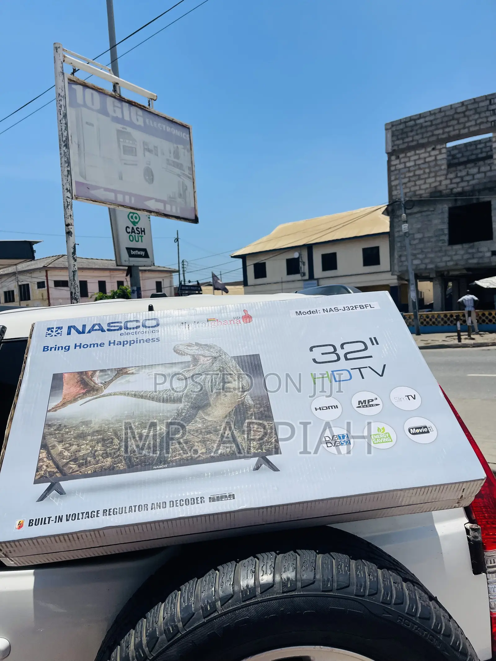 Fresh in Box Nasco 32 Inch Led Electric Television.