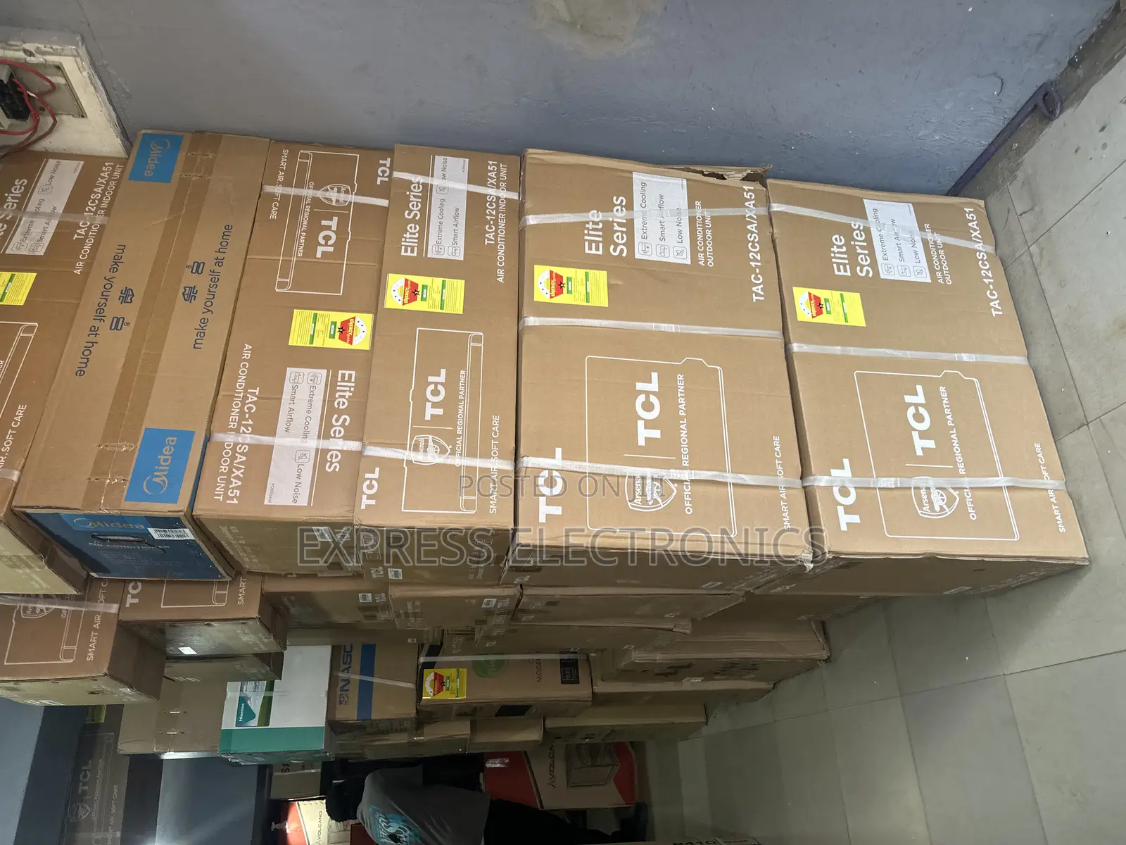 Fresh Air Throw Split R410 Gas TCL 2.0hpn