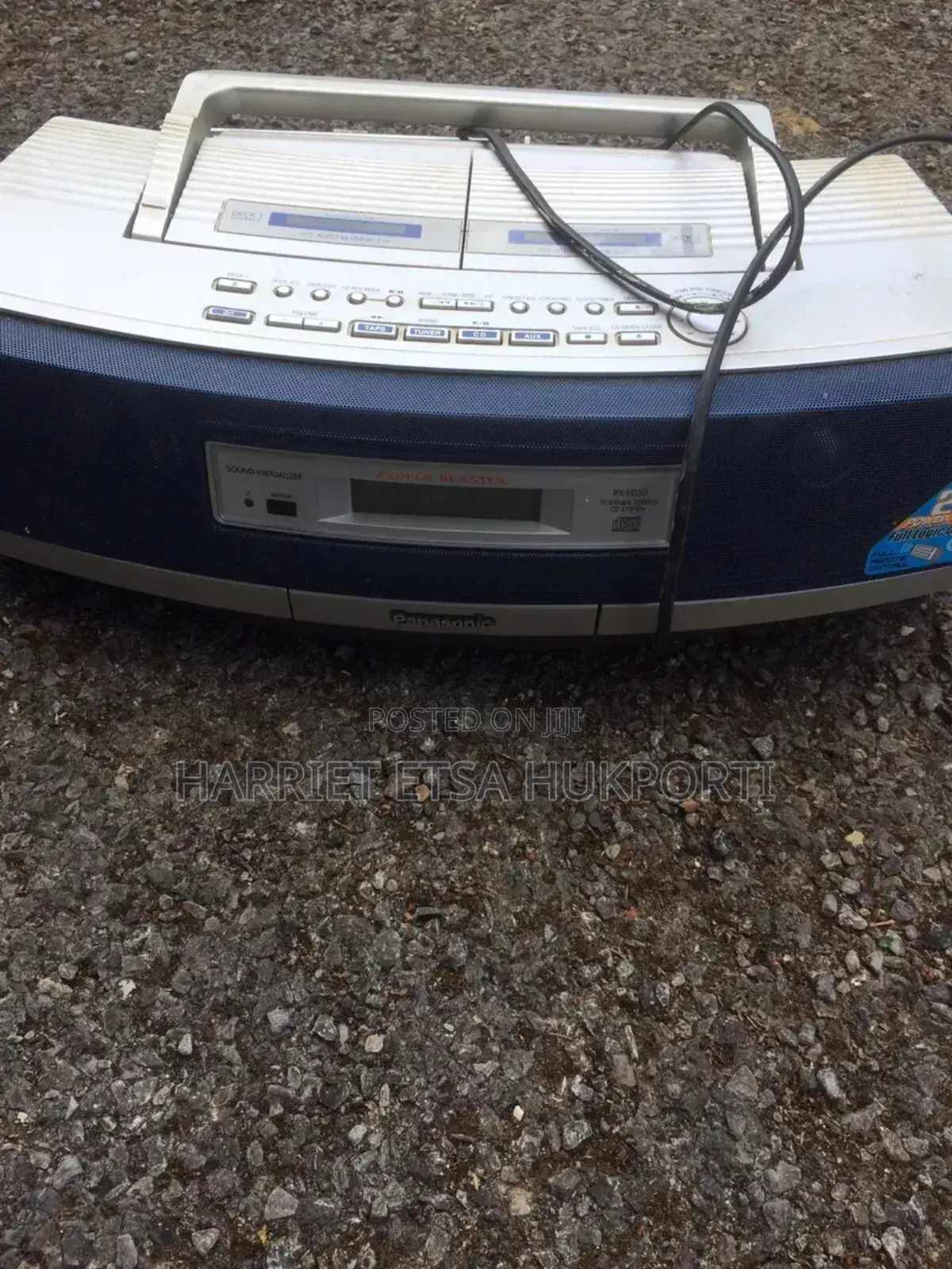 Panasonic Rx-Ed50 Radio,Cd Player,Cassette Player/Recorder