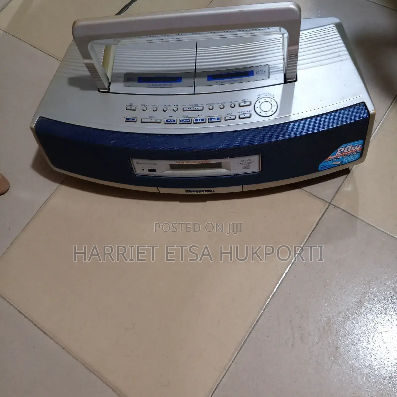 Panasonic Rx-Ed50 Radio,Cd Player,Cassette Player/Recorder