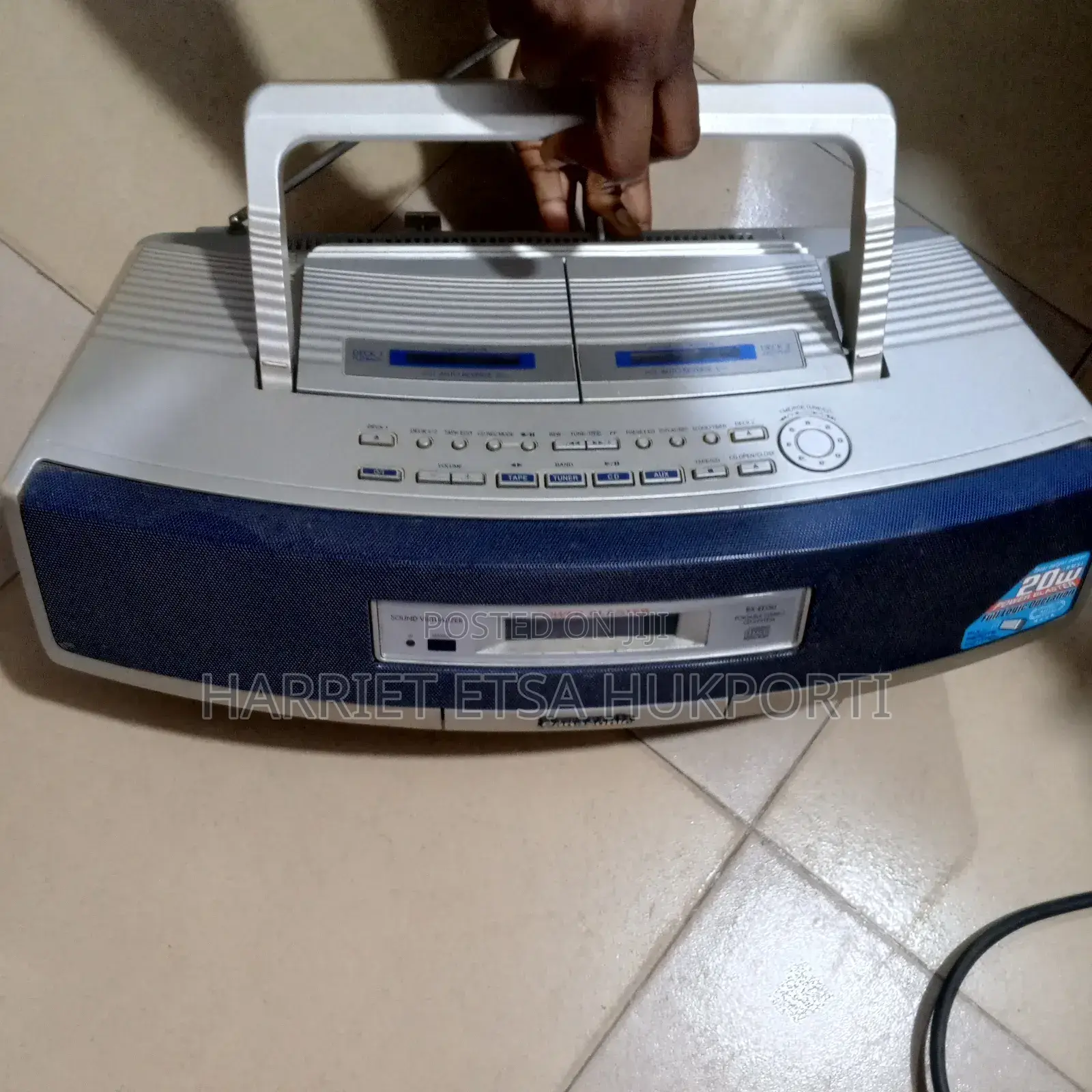 Panasonic Rx-Ed50 Radio,Cd Player,Cassette Player/Recorder