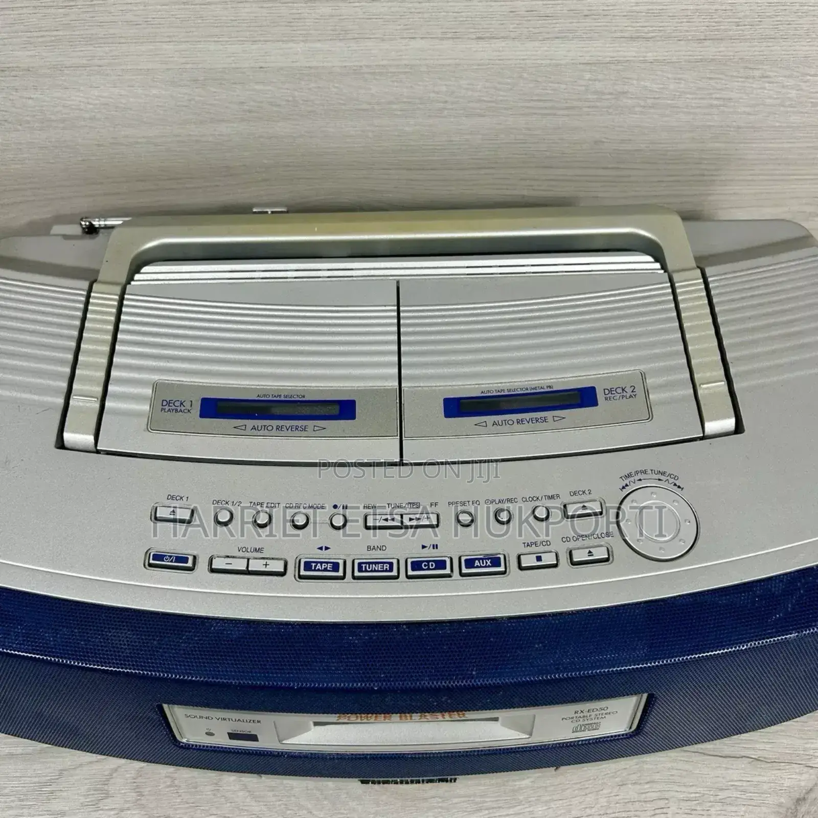Panasonic Rx-Ed50 Radio,Cd Player,Cassette Player/Recorder